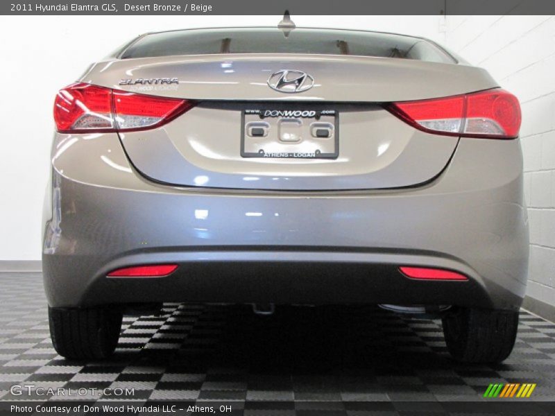Desert Bronze / Beige 2011 Hyundai Elantra GLS