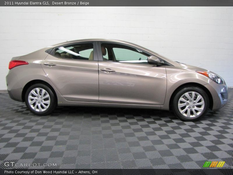 Desert Bronze / Beige 2011 Hyundai Elantra GLS