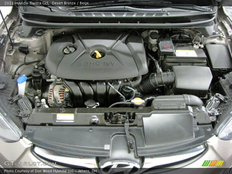 Desert Bronze / Beige 2011 Hyundai Elantra GLS