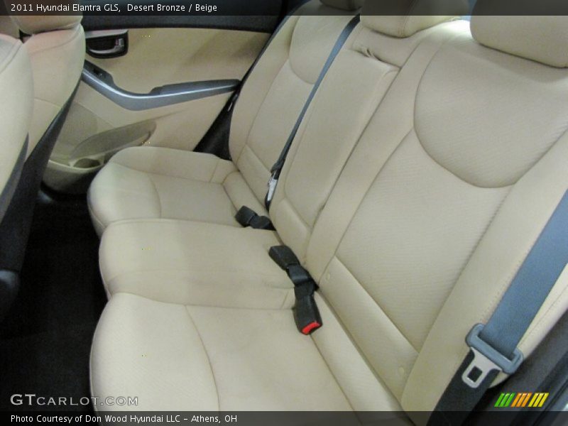 Desert Bronze / Beige 2011 Hyundai Elantra GLS