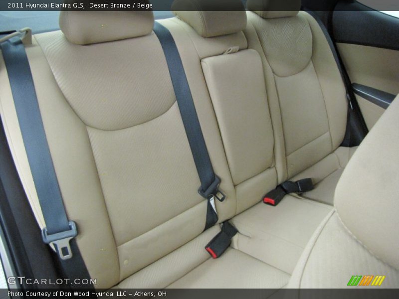 Desert Bronze / Beige 2011 Hyundai Elantra GLS