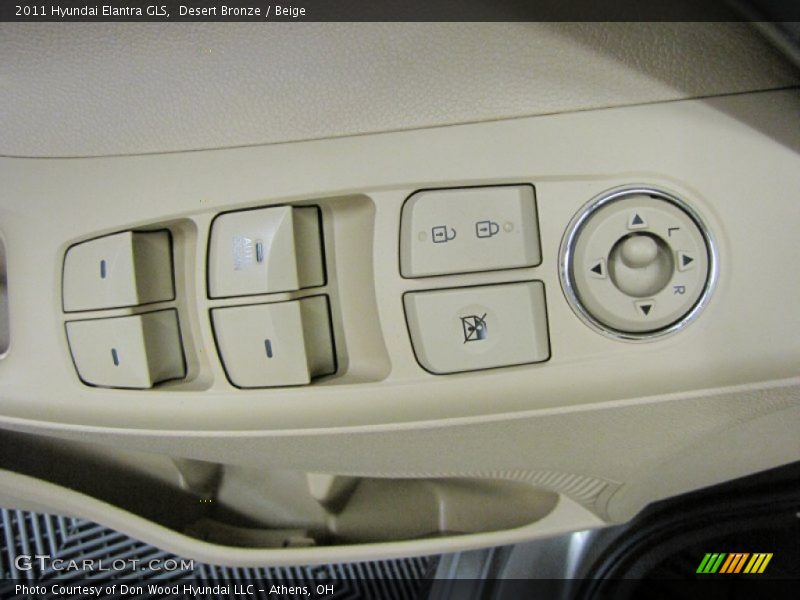 Desert Bronze / Beige 2011 Hyundai Elantra GLS