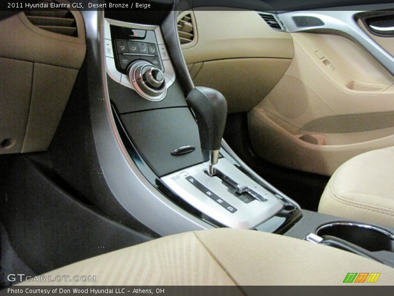Desert Bronze / Beige 2011 Hyundai Elantra GLS