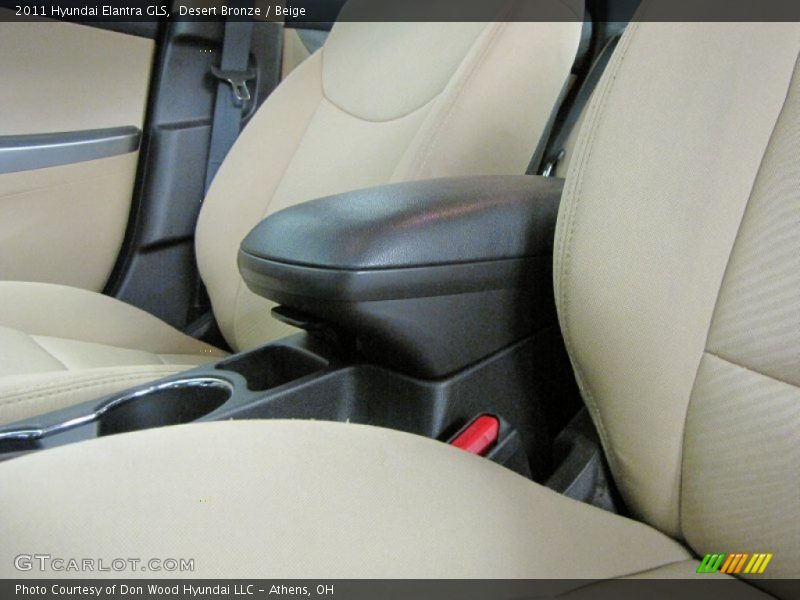 Desert Bronze / Beige 2011 Hyundai Elantra GLS