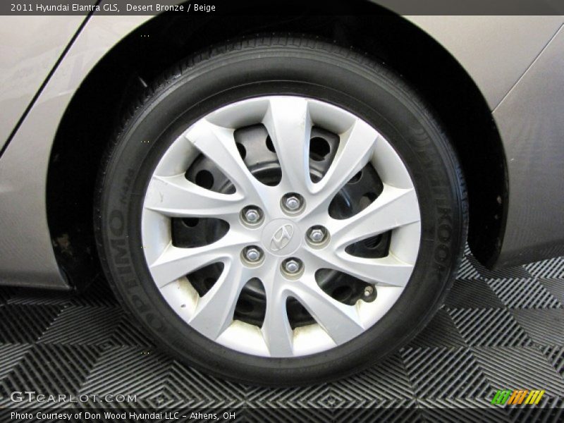 Desert Bronze / Beige 2011 Hyundai Elantra GLS