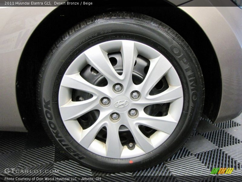 Desert Bronze / Beige 2011 Hyundai Elantra GLS