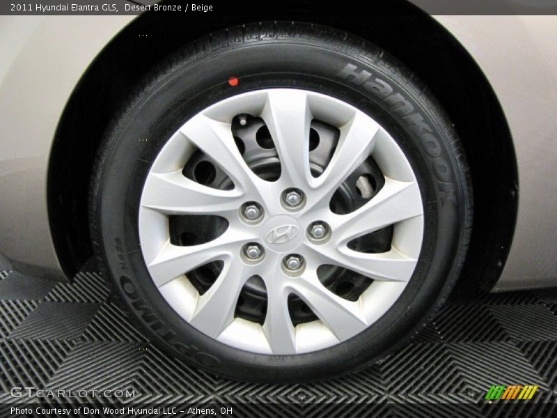Desert Bronze / Beige 2011 Hyundai Elantra GLS