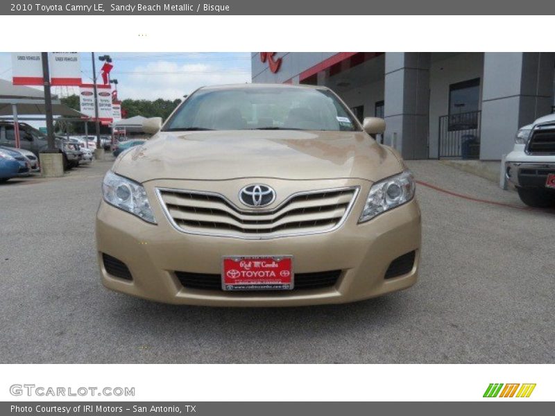 Sandy Beach Metallic / Bisque 2010 Toyota Camry LE