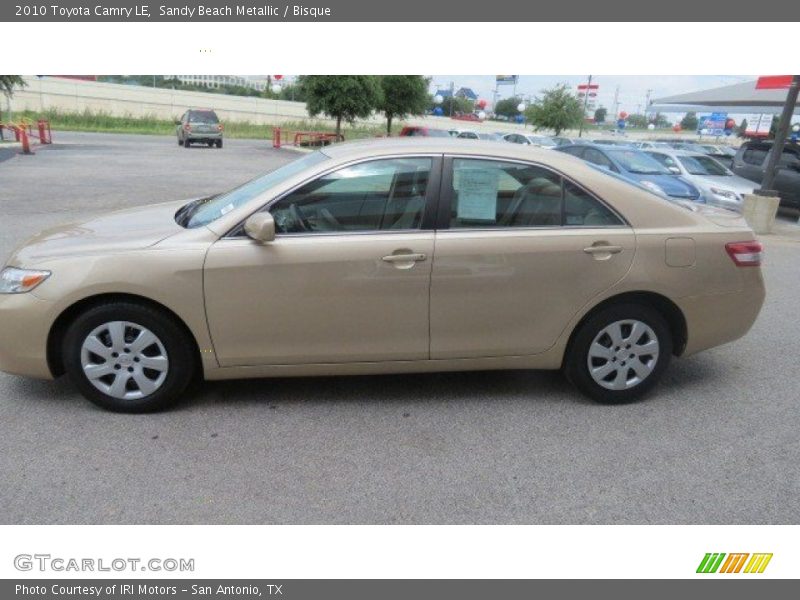 Sandy Beach Metallic / Bisque 2010 Toyota Camry LE