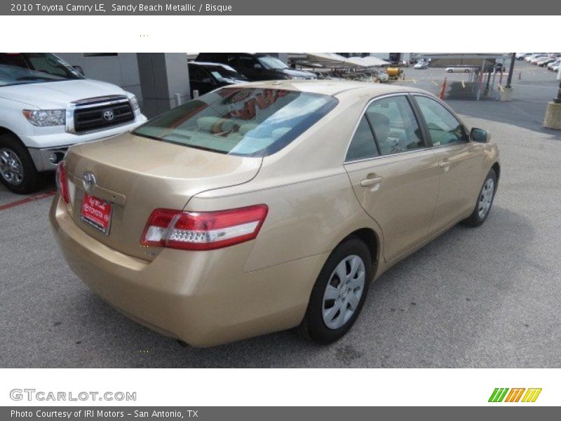 Sandy Beach Metallic / Bisque 2010 Toyota Camry LE