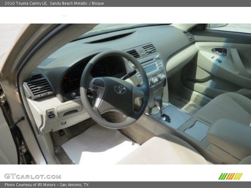 Sandy Beach Metallic / Bisque 2010 Toyota Camry LE