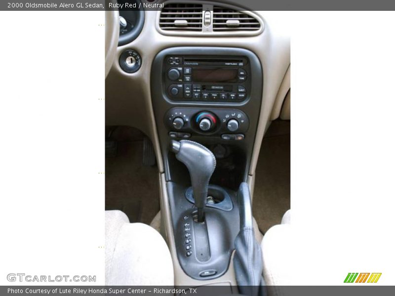 Ruby Red / Neutral 2000 Oldsmobile Alero GL Sedan