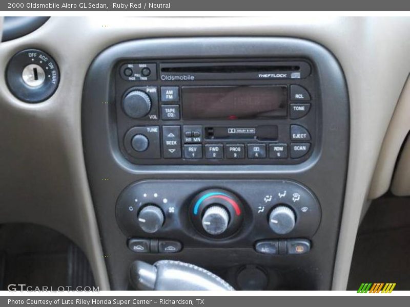 Ruby Red / Neutral 2000 Oldsmobile Alero GL Sedan