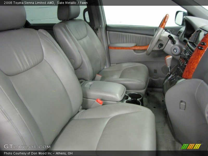 Slate Metallic / Fawn 2008 Toyota Sienna Limited AWD
