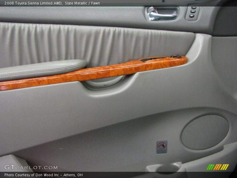 Slate Metallic / Fawn 2008 Toyota Sienna Limited AWD