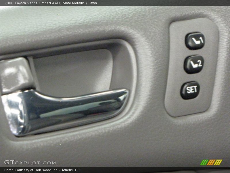 Slate Metallic / Fawn 2008 Toyota Sienna Limited AWD