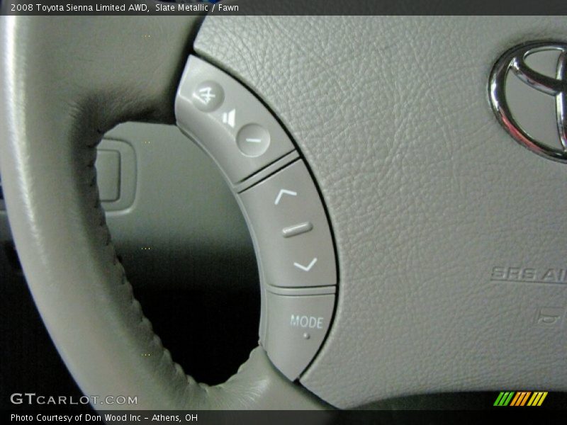 Slate Metallic / Fawn 2008 Toyota Sienna Limited AWD