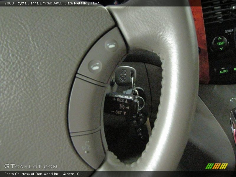 Slate Metallic / Fawn 2008 Toyota Sienna Limited AWD