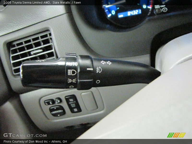 Slate Metallic / Fawn 2008 Toyota Sienna Limited AWD