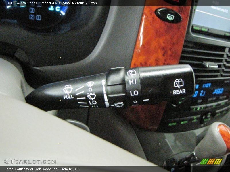 Slate Metallic / Fawn 2008 Toyota Sienna Limited AWD