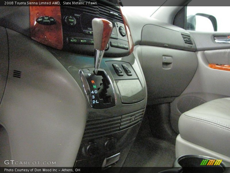 Slate Metallic / Fawn 2008 Toyota Sienna Limited AWD