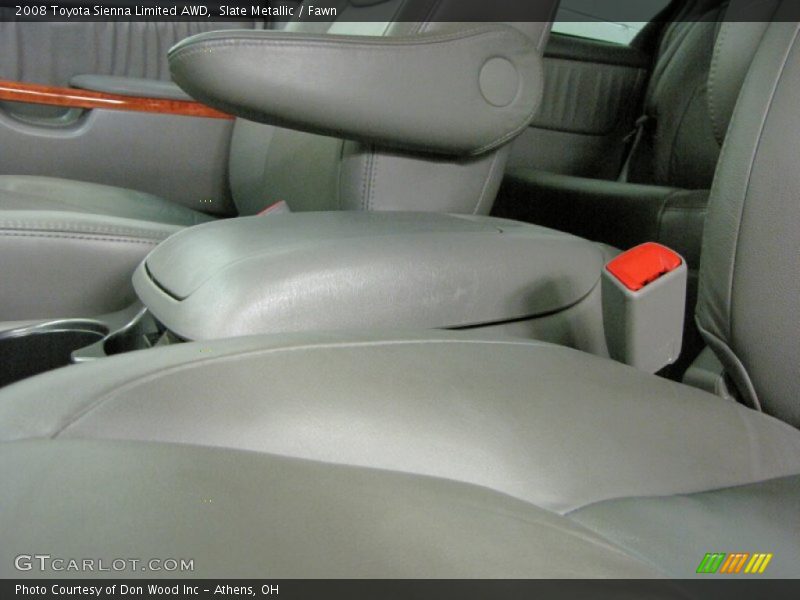 Slate Metallic / Fawn 2008 Toyota Sienna Limited AWD