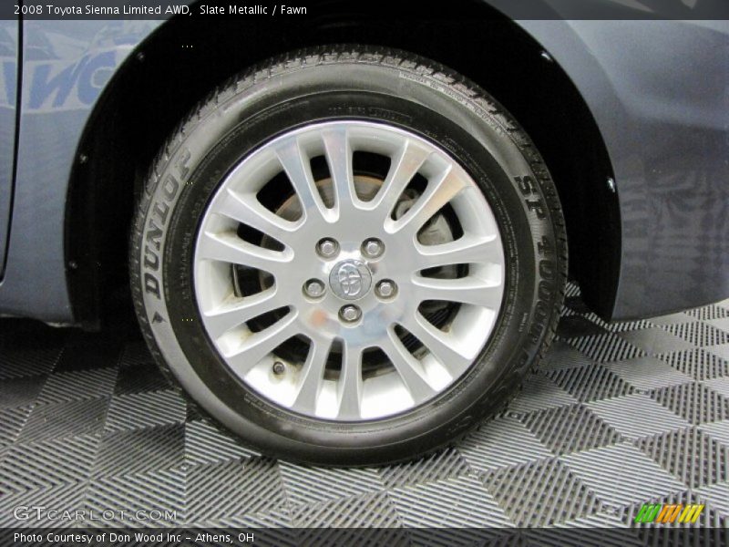 Slate Metallic / Fawn 2008 Toyota Sienna Limited AWD
