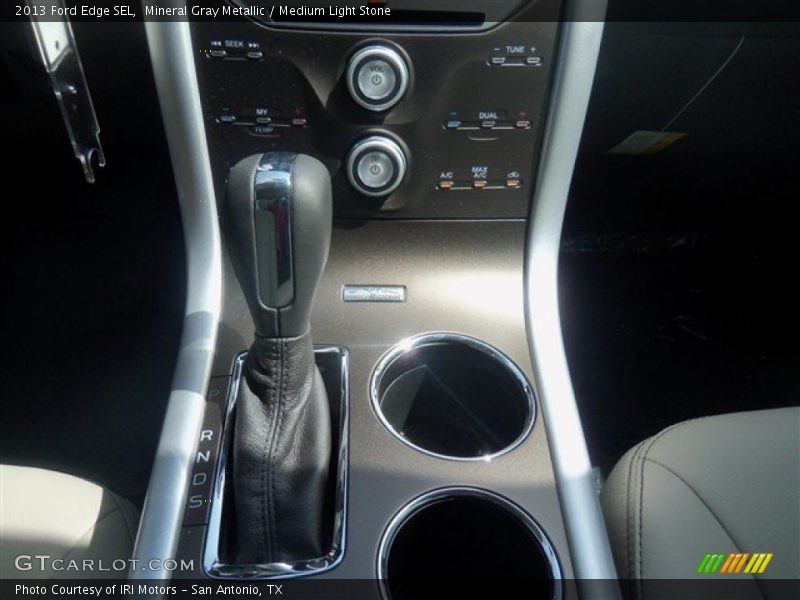 Mineral Gray Metallic / Medium Light Stone 2013 Ford Edge SEL
