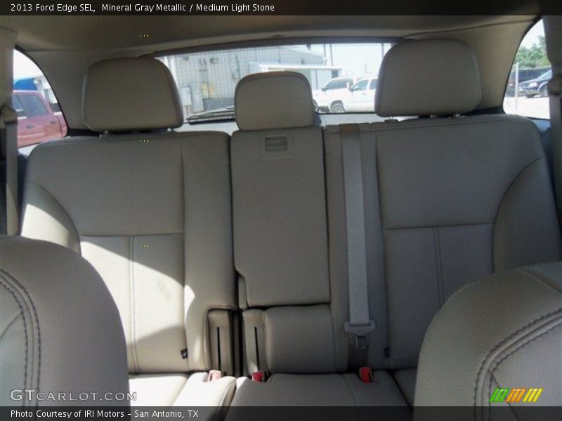 Mineral Gray Metallic / Medium Light Stone 2013 Ford Edge SEL