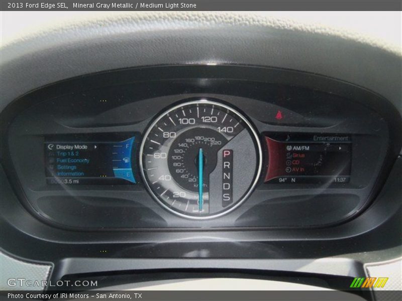 Mineral Gray Metallic / Medium Light Stone 2013 Ford Edge SEL
