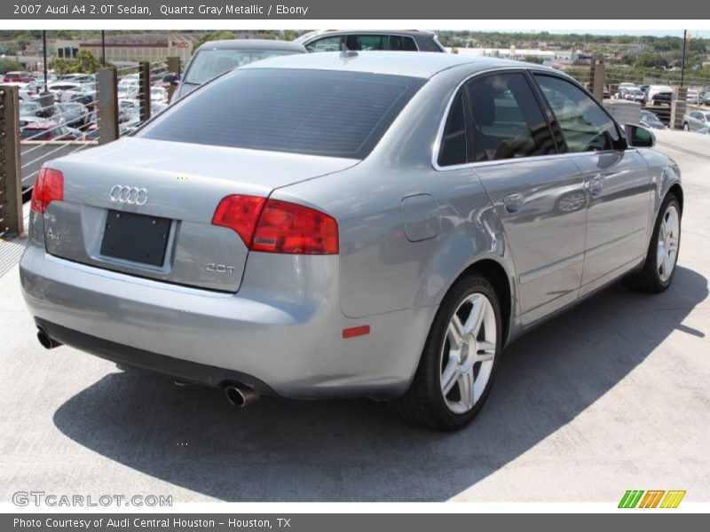 Quartz Gray Metallic / Ebony 2007 Audi A4 2.0T Sedan