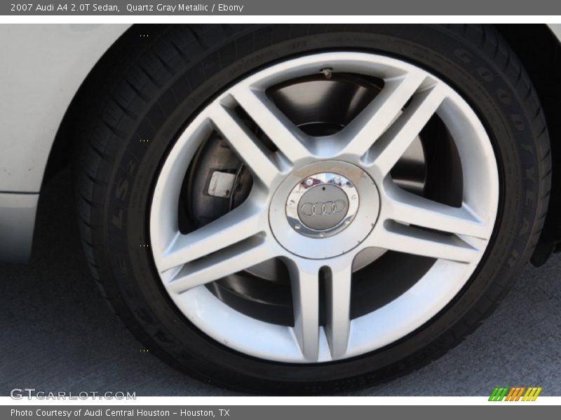 Quartz Gray Metallic / Ebony 2007 Audi A4 2.0T Sedan