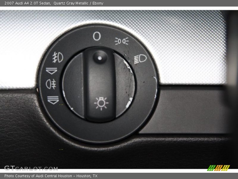 Quartz Gray Metallic / Ebony 2007 Audi A4 2.0T Sedan