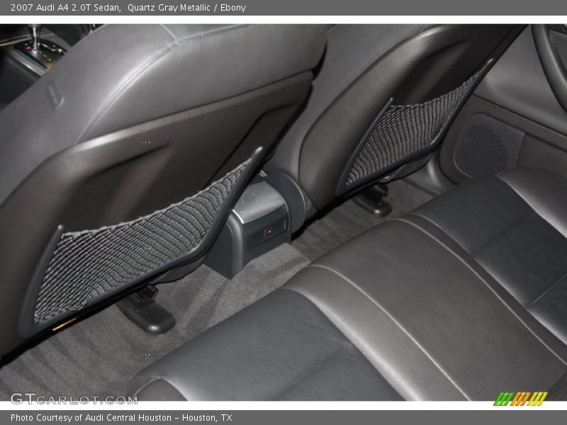 Quartz Gray Metallic / Ebony 2007 Audi A4 2.0T Sedan