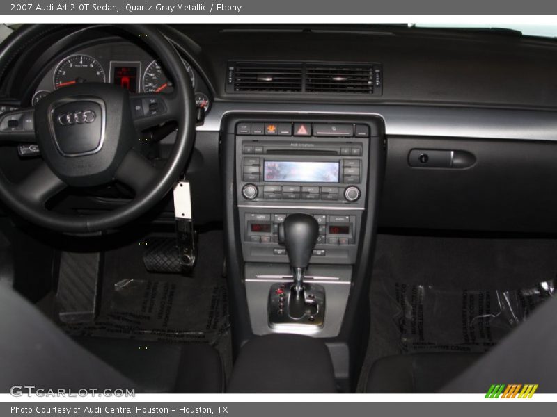 Quartz Gray Metallic / Ebony 2007 Audi A4 2.0T Sedan