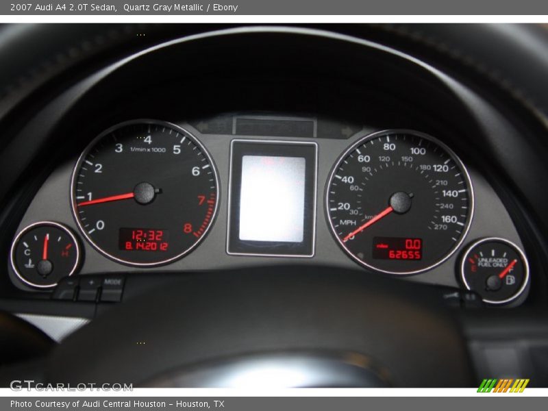 Quartz Gray Metallic / Ebony 2007 Audi A4 2.0T Sedan