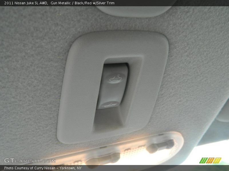 Gun Metallic / Black/Red w/Silver Trim 2011 Nissan Juke SL AWD