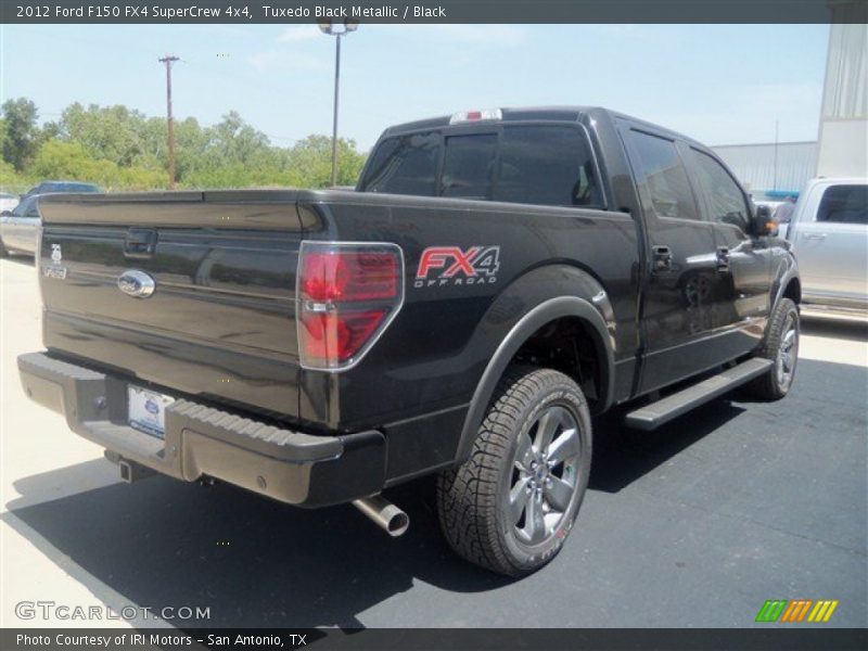 Tuxedo Black Metallic / Black 2012 Ford F150 FX4 SuperCrew 4x4