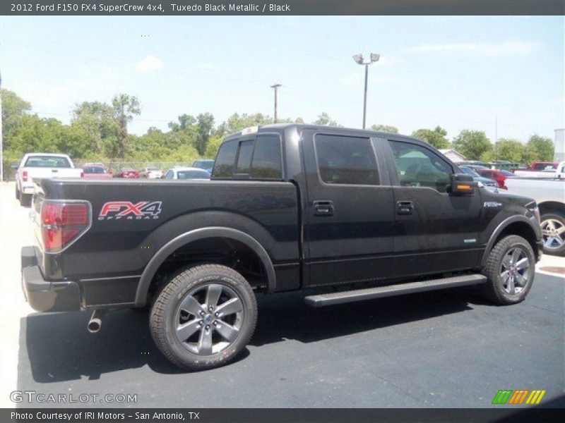 Tuxedo Black Metallic / Black 2012 Ford F150 FX4 SuperCrew 4x4