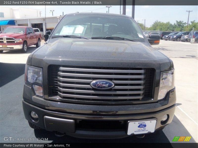 Tuxedo Black Metallic / Black 2012 Ford F150 FX4 SuperCrew 4x4