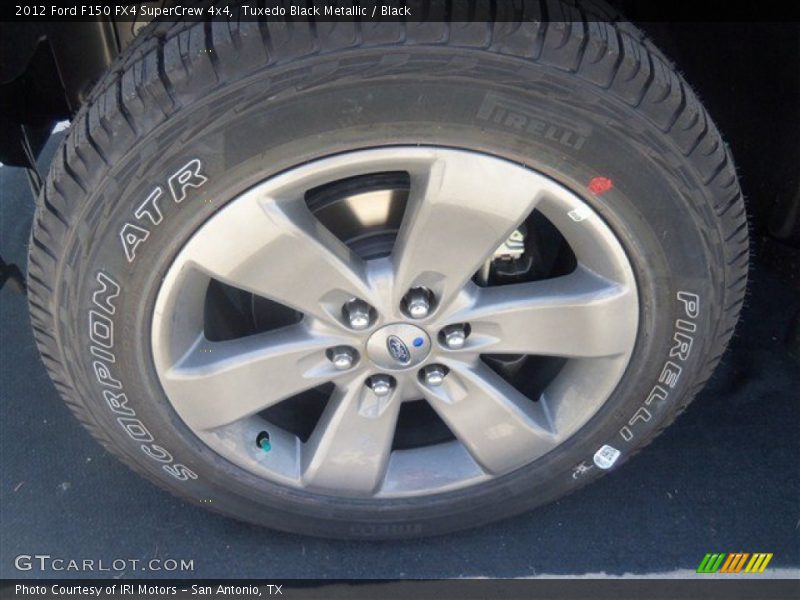 Tuxedo Black Metallic / Black 2012 Ford F150 FX4 SuperCrew 4x4