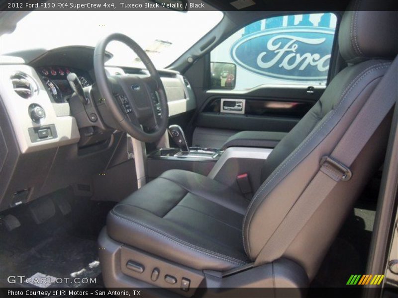 Tuxedo Black Metallic / Black 2012 Ford F150 FX4 SuperCrew 4x4