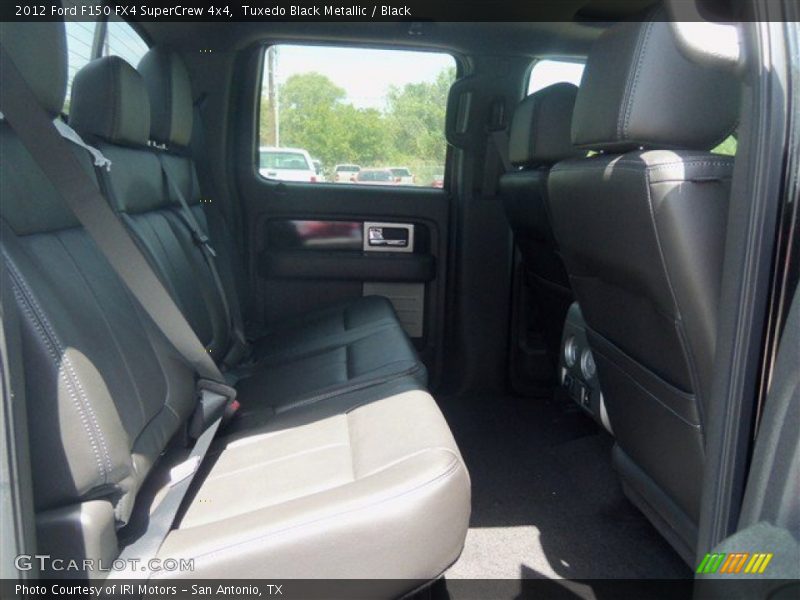 Tuxedo Black Metallic / Black 2012 Ford F150 FX4 SuperCrew 4x4