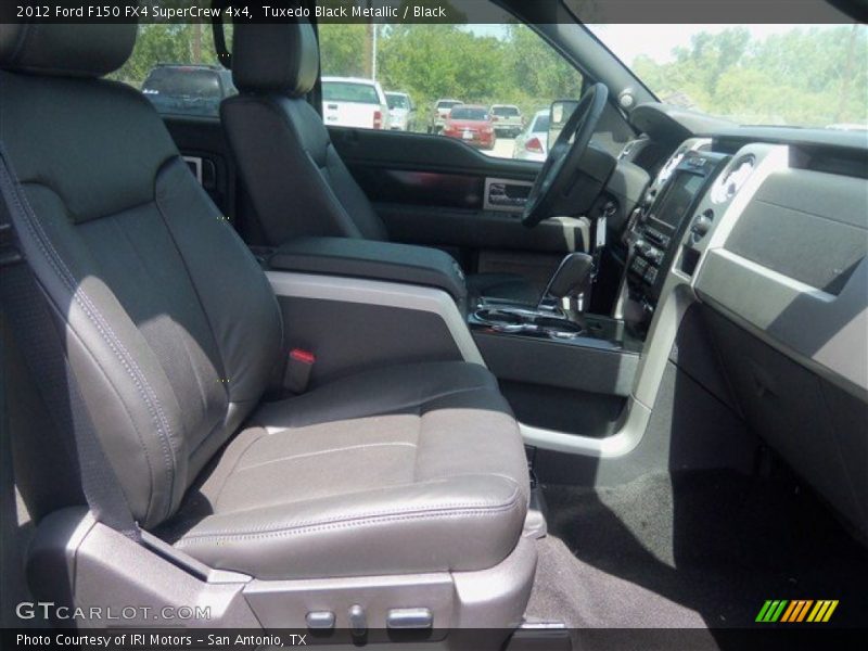 Tuxedo Black Metallic / Black 2012 Ford F150 FX4 SuperCrew 4x4
