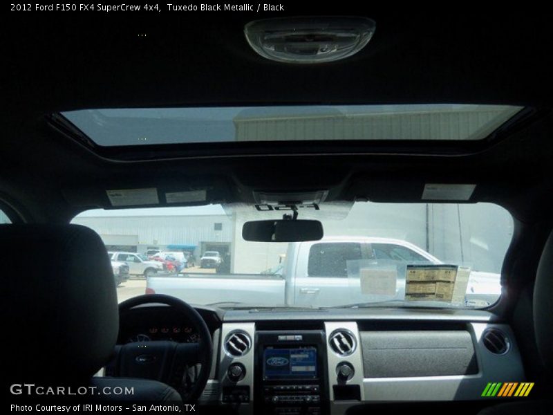 Tuxedo Black Metallic / Black 2012 Ford F150 FX4 SuperCrew 4x4