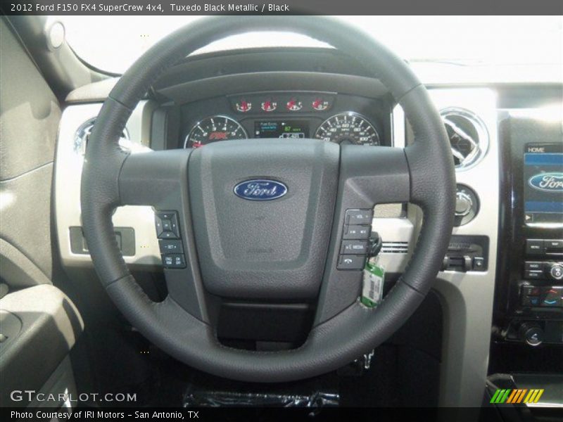Tuxedo Black Metallic / Black 2012 Ford F150 FX4 SuperCrew 4x4