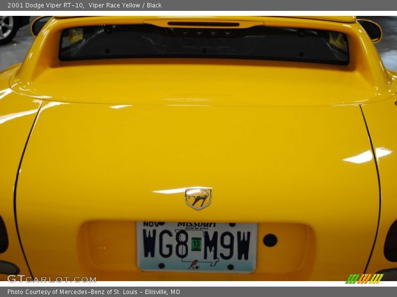 Viper Race Yellow / Black 2001 Dodge Viper RT-10