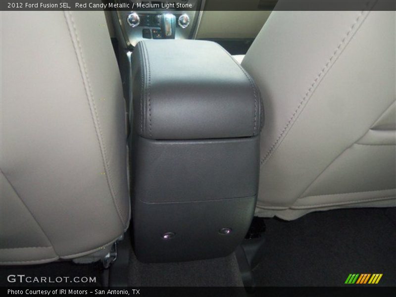Red Candy Metallic / Medium Light Stone 2012 Ford Fusion SEL