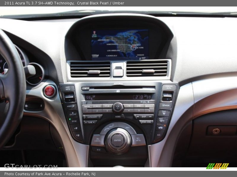 Controls of 2011 TL 3.7 SH-AWD Technology