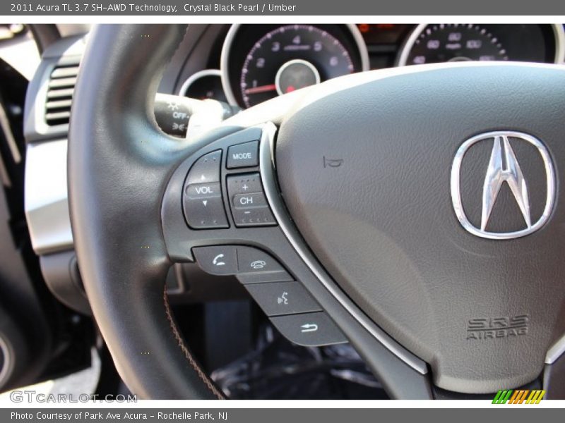 Controls of 2011 TL 3.7 SH-AWD Technology